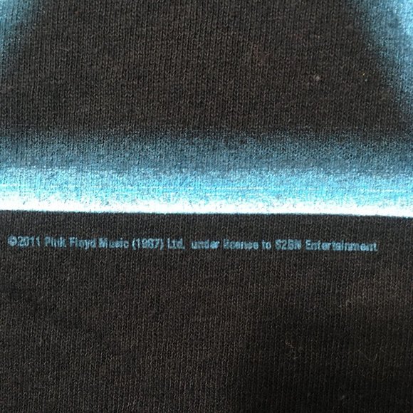 Pink Floyd Dark Side Of The Moon 2011 T-shirt Men Adult XXL Black Music - Picture 3 of 11